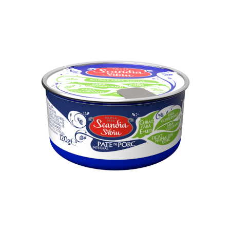 Pate ficat - Scandia Sibiu Pate de porc 120g