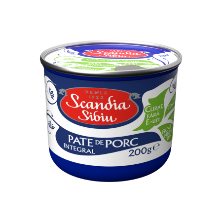 Pate ficat - Scandia Sibiu Pate de porc 200g