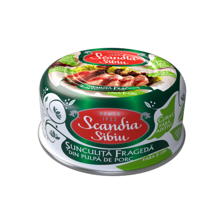 Conserve Carne - Scandia Sibiu Sunculita frageda din pulpa de porc 300g