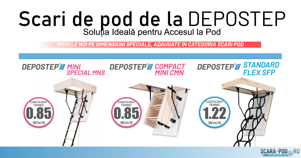 Scari de pod de la DEPOSTEP : Soluția Ideală pentru Accesul la Pod