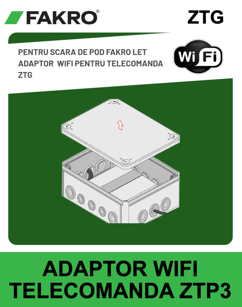 Adaptor Wifi ZTG pentru telecomanda Fakro ZTP3 [1]