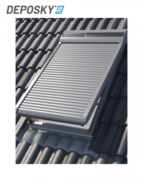 DEPOSKY SSR roleta exterioara solara pentru ferestrele de mansarda, din aluminiu, cu rol de protectie la caldura [3]