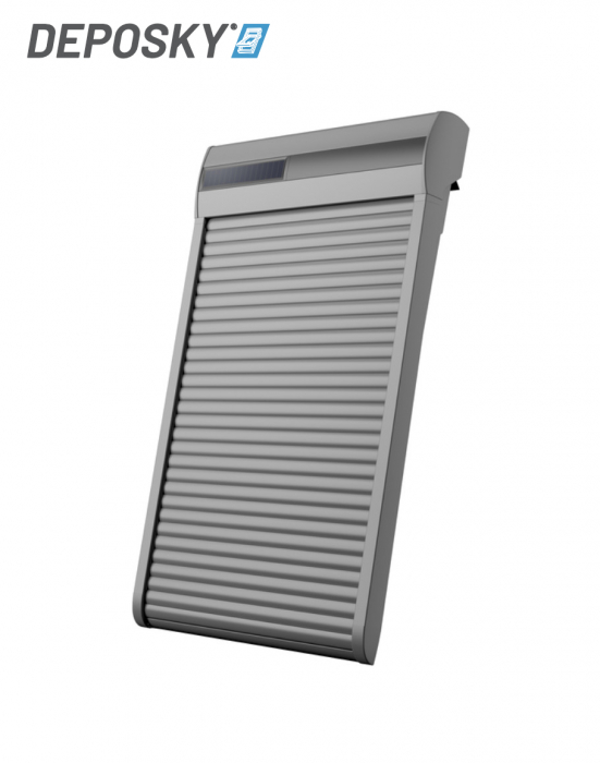 DEPOSKY SSR roleta exterioara solara pentru ferestrele de mansarda, din aluminiu, cu rol de protectie la caldura [4]