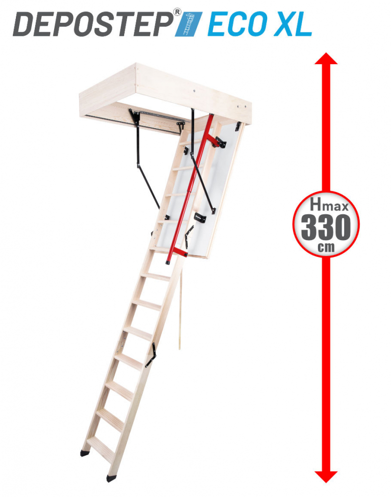 DEPOSTEP ECO XL scara pod pentru incaperi inalte de pana la 330cm [2]