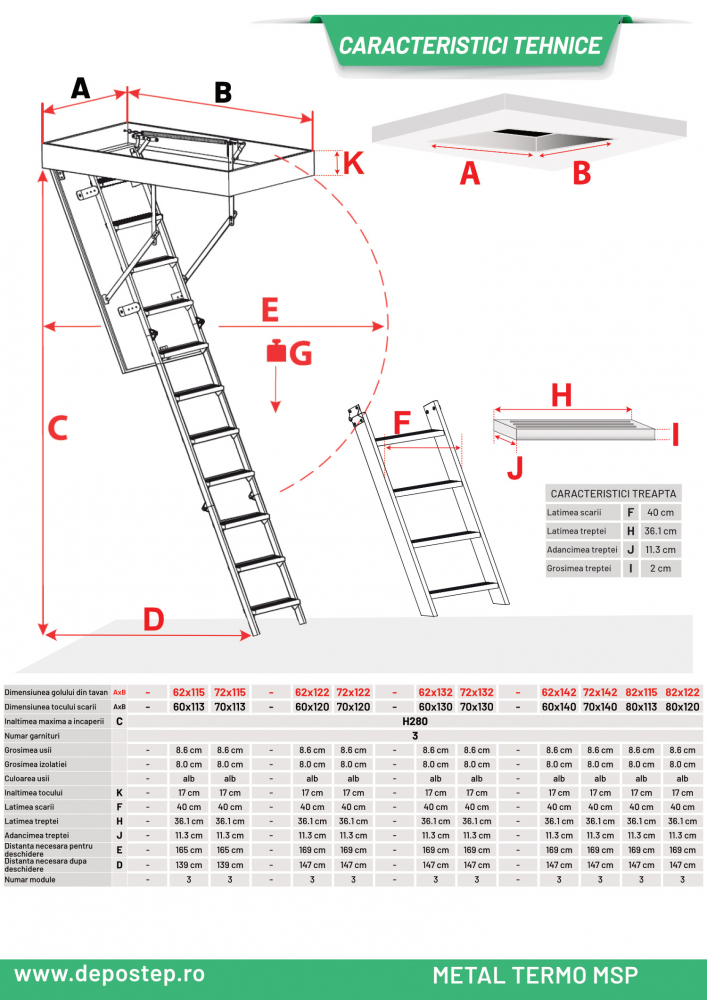 DEPOSTEP METAL TERMO MSP scara pod metalica super termoizolatoare [3]