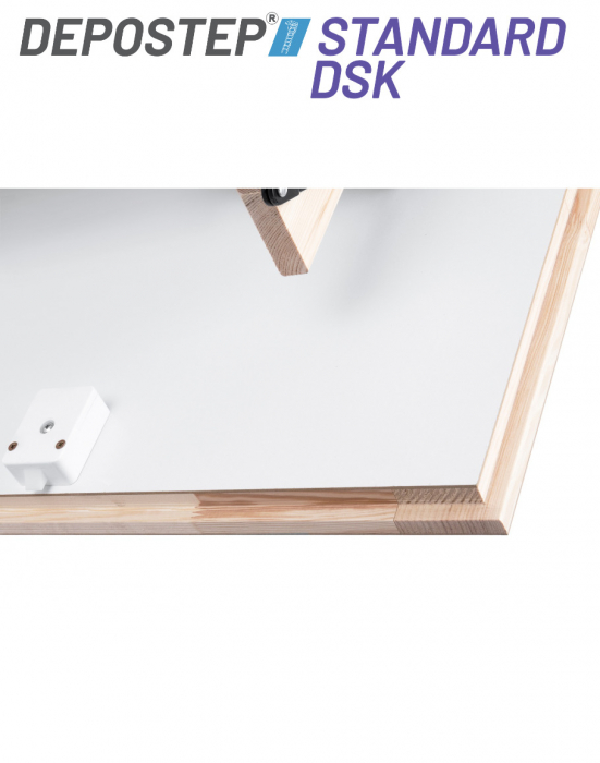 DEPOSTEP STANDARD DSK scara pod mansarda din lemn de pin [4]