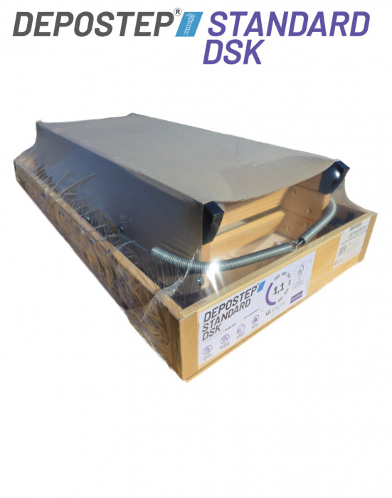 DEPOSTEP STANDARD DSK scara pod mansarda din lemn de pin [6]
