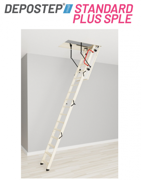 DEPOSTEP STANDARD PLUS SPLE scara pod pliabila pentru incaperi de peste 3 metri [3]