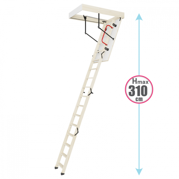 DEPOSTEP STANDARD PLUS SPLE scara pod pliabila pentru incaperi de peste 3 metri [2]