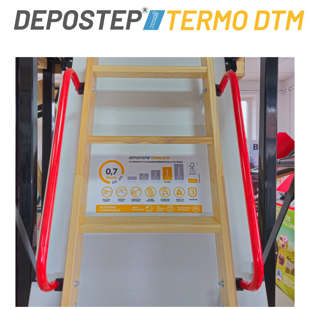DEPOSTEP TERMO DTM scara pod pliabila termoizolatoare [4]