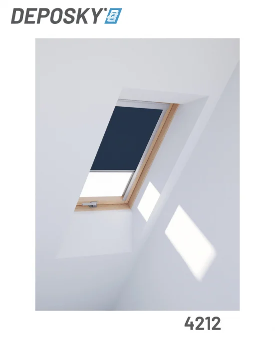 RESIGILAT: DEPOSKY DUA rulou interior fereastra mansarda opac compatibil cu DEPOSKY, Fakro, Dakea, Velux [2]