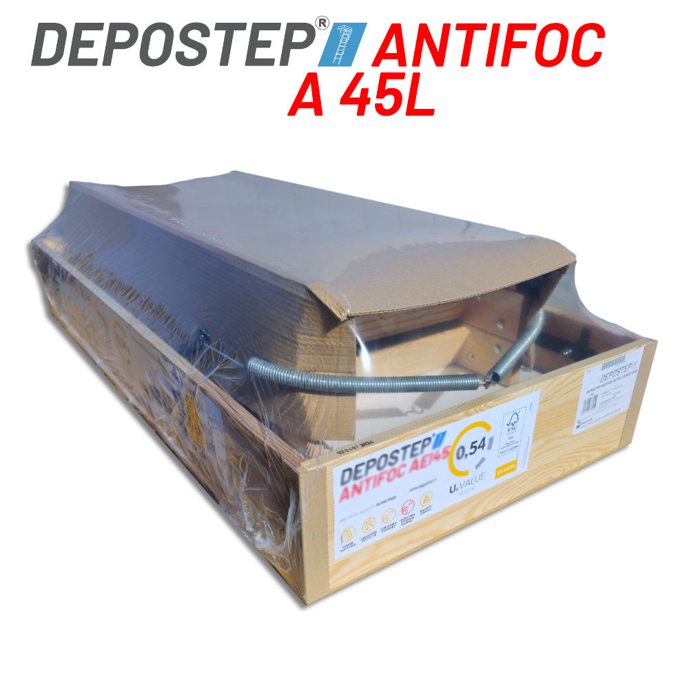 Scara Pod DEPOSTEP ANTIFOC A 45L H310 din lemn, rezistenta la foc 45 de minute [5]