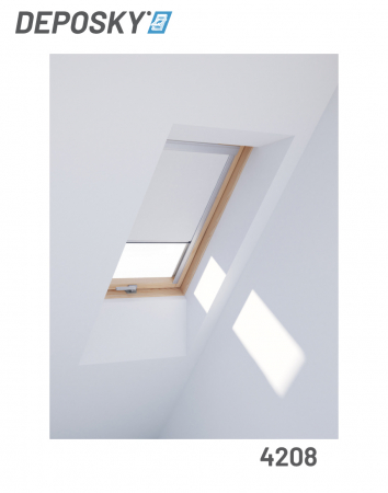 DEPOSKY DUA rulou interior fereastra mansarda opac compatibil cu DEPOSKY, Fakro, Dakea, Velux [2]