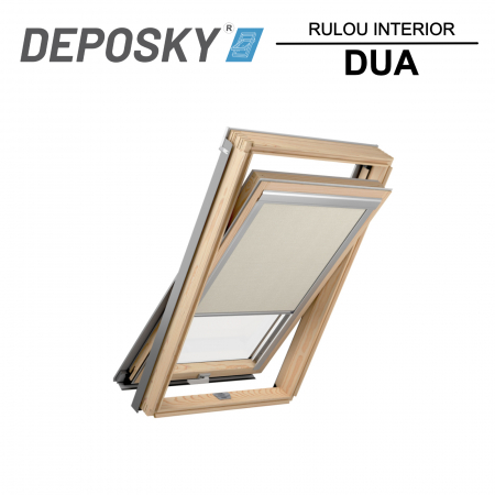 ACCESORII FERESTRE MANSARDA DEPOSKY - DEPOSKY DUA rulou interior fereastra mansarda opac compatibil cu DEPOSKY, Fakro, Dakea, Velux