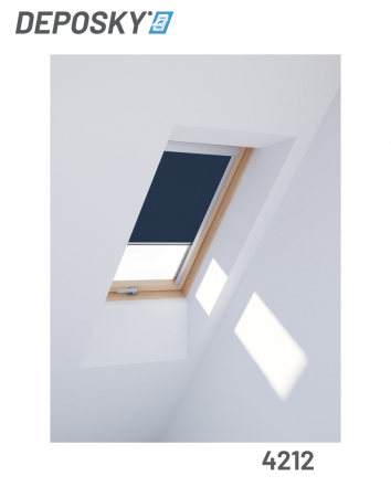 DEPOSKY DUA rulou interior fereastra mansarda opac compatibil cu DEPOSKY, Fakro, Dakea, Velux [4]
