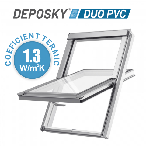 FERESTRE MANSARDA DEPOSKY - Deposky Duo Glass PVC