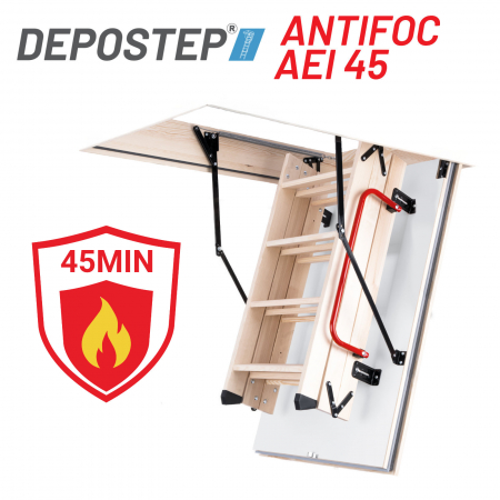 SCARI POD - DEPOSTEP ANTIFOC AEI45 scara rezistenta la foc