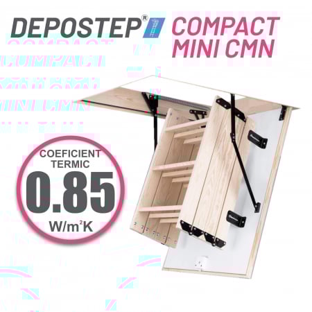 SCARI POD - DEPOSTEP COMPACT MINI CMN Scara Pod pliabila din lemn