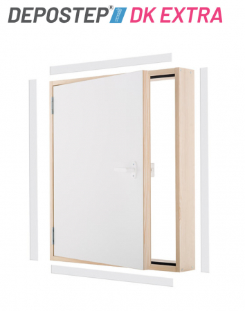 ACCESORII SCARI - DEPOSTEP DK EXTRA - usa perete termoizolatoare pentru spatii de depozitare
