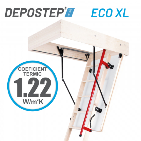 SCARI POD - DEPOSTEP ECO XL scara pod pentru incaperi inalte de pana la 330cm