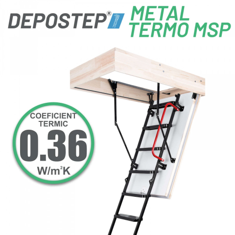 SCARI POD - DEPOSTEP METAL TERMO MSP scara pod metalica super termoizolatoare