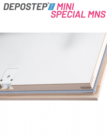 DEPOSTEP MINI SPECIAL MNS H 260-265 scara pod scurta, metalica cu trepte din lemn [1]
