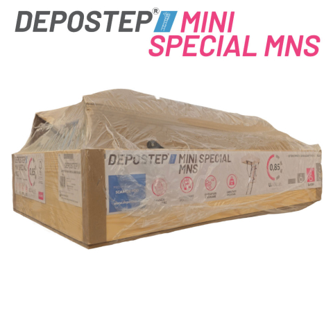 Scara Pod DEPOSTEP MINI SPECIAL MNS H 260-265 scurta, metalica cu trepte din lemn [5]