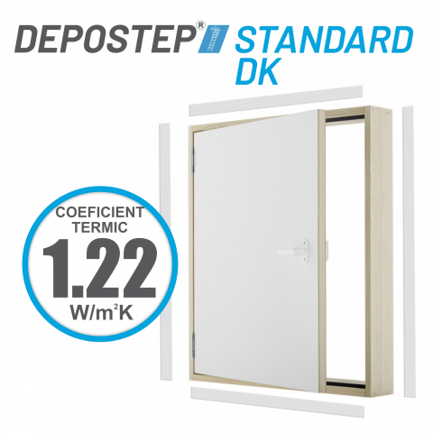 Usi vizitare - DEPOSTEP STANDARD DK - usa vizitare perete vertical termoizolatoare