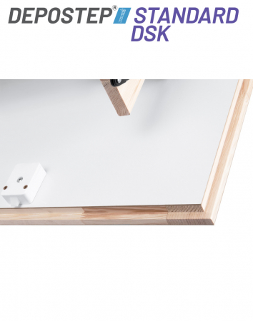 DEPOSTEP STANDARD DSK scara pod mansarda din lemn de pin [3]
