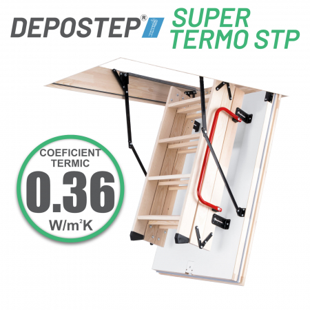 SCARI POD DIN LEMN - DEPOSTEP SUPER TERMO STP scara pod super termoizolatoare