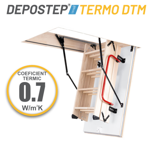 SCARI POD - DEPOSTEP TERMO DTM scara pod pliabila termoizolatoare