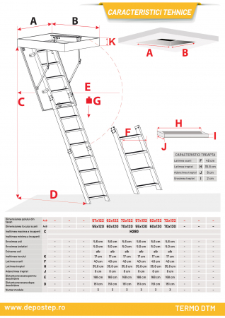 DEPOSTEP TERMO DTM scara pod pliabila termoizolatoare [4]