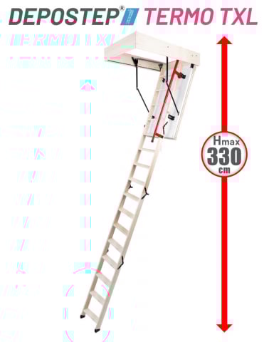 DEPOSTEP TERMO TXL scara pod din lemn pentru incaperi de pana la 330cm [1]