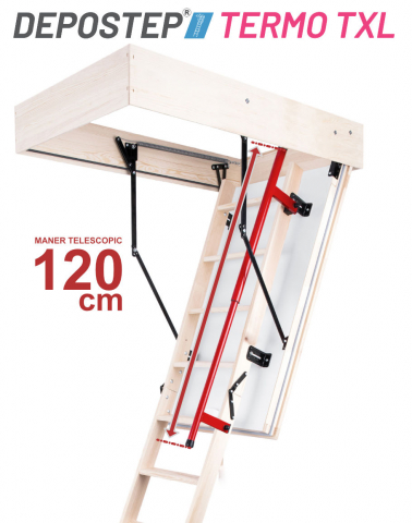 DEPOSTEP TERMO TXL scara pod din lemn pentru incaperi de pana la 330cm [2]