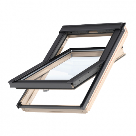 FERESTRE MANSARDA - Fereastra mansarda Velux GLL 1061B, lemn de pin, 3 sticle, maner jos