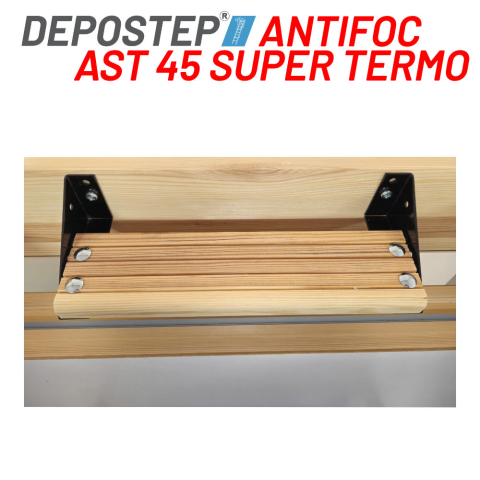 DEPOSTEP AST 45SUPER TERMO scara pod din lemn rezisntenta la foc [5]