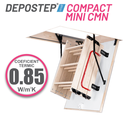 SCARI POD - DEPOSTEP COMPACT MINI CMN Scara Pod pliabila din lemn