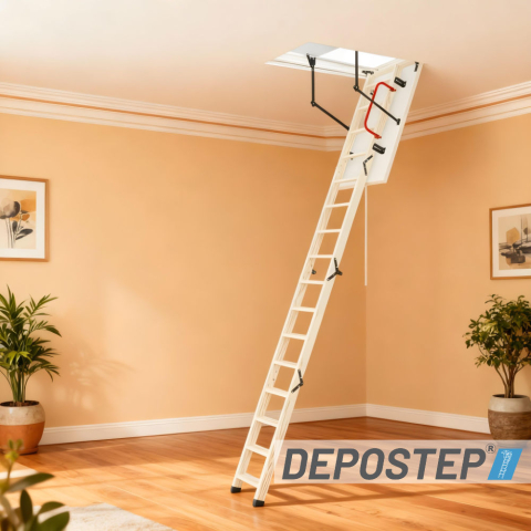 DEPOSTEP COMPACT MINI CMN Scara Pod pliabila din lemn [4]