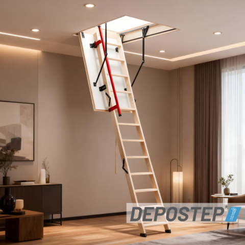 DEPOSTEP ECO XL scara pod pentru incaperi inalte de pana la 330cm [3]