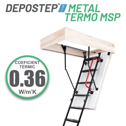 SCARI POD - DEPOSTEP METAL TERMO MSP scara pod metalica super termoizolatoare