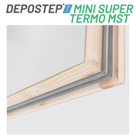 DEPOSTEP MINI SUPER TERMO MST scara pod metalica cu trepte din lemn [2]