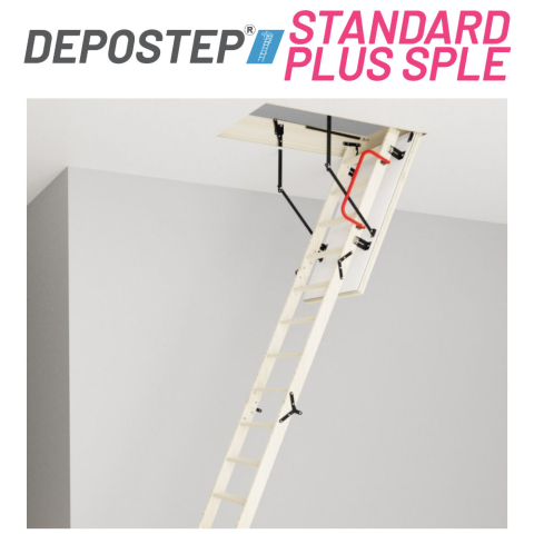 DEPOSTEP STANDARD PLUS SPLE scara pod pliabila pentru incaperi de peste 3 metri [2]