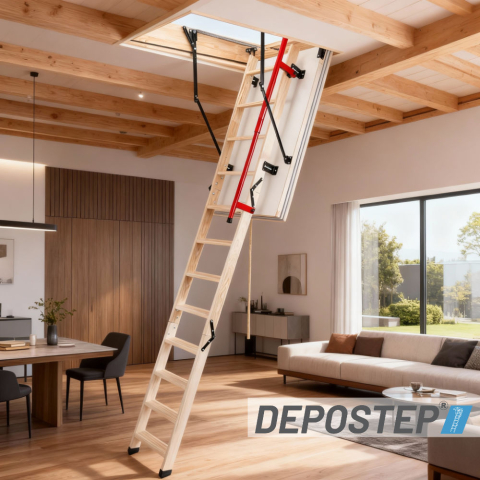 DEPOSTEP SUPER TERMO SXL scara pod din lemn supertermoizolata [1]