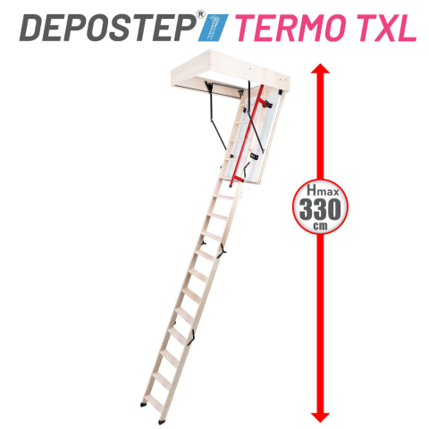 DEPOSTEP TERMO TXL scara pod din lemn pentru incaperi de pana la 330cm [2]