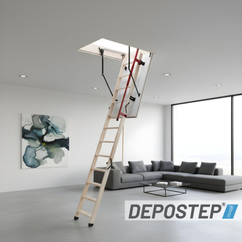 DEPOSTEP TERMO TXL scara pod din lemn pentru incaperi de pana la 330cm [1]