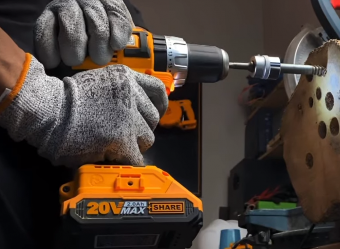 Autofiletanta, 20 V, motor BRUSHLESS,20608 [4]