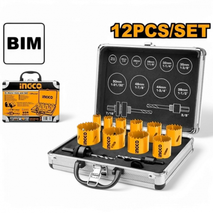 Carote de metal set 12 pcs [1]