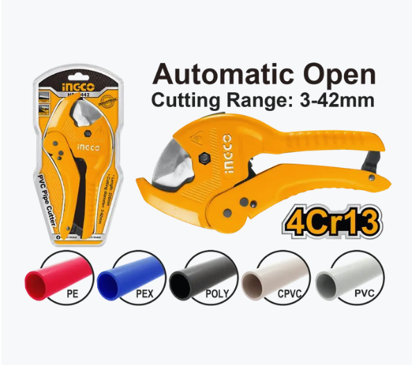 Cleste pentru taiat tevi 3-42 mm, L 225 mm [2]