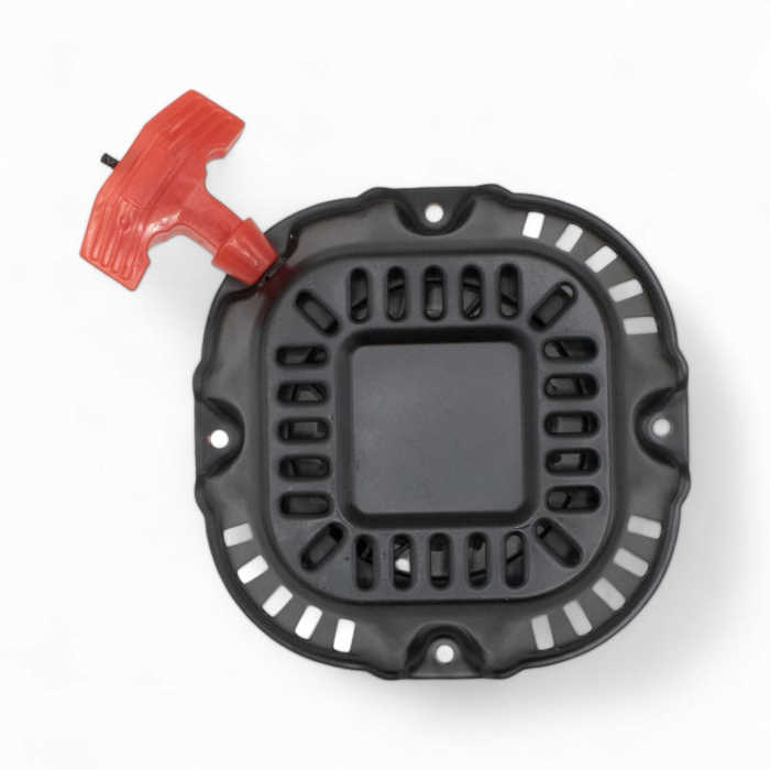 Demaror generator, metal, patrat, negru [2]