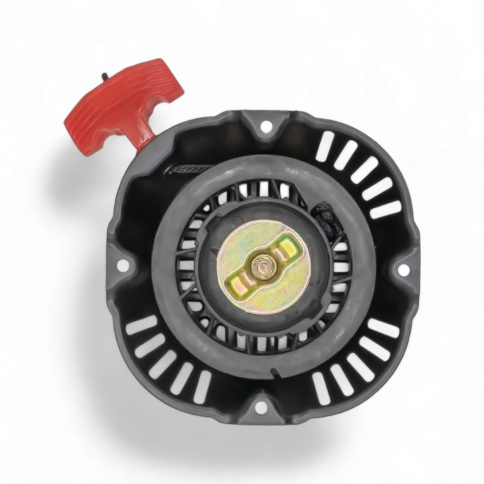 Demaror generator, metal, patrat, negru [1]
